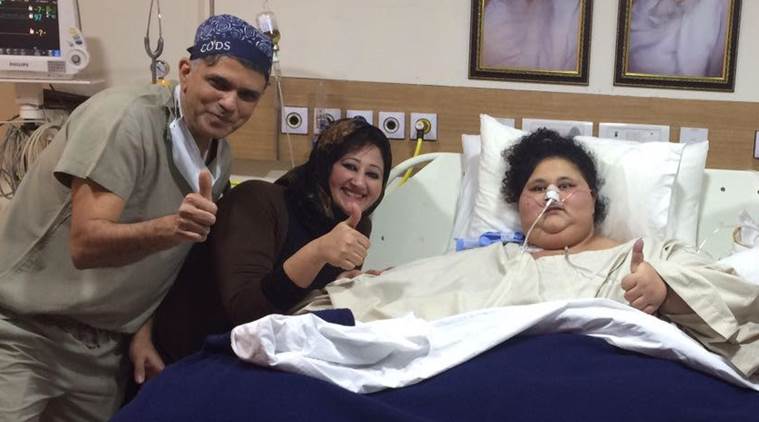 World’s heaviest woman Eman Ahmed weight brought down to 358 kgs World’s heaviest woman Eman Ahmed weight brought down to 358 kgs