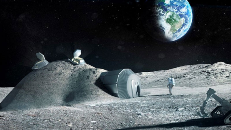 Technique developed for turning Mars or Moon rocks into concrete Technique developed for turning Mars or Moon rocks into concrete