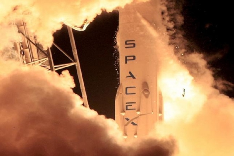 SpaceX is targetting the launch of a "behemoth" commercial communications satellite SpaceX is targetting the launch of a "behemoth" commercial communications satellite