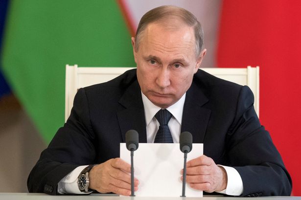 Russian President Vladimir Putin blames US for global cyber attack that hit 150 countries Russian President Vladimir Putin blames US for global cyber attack that hit 150 countries