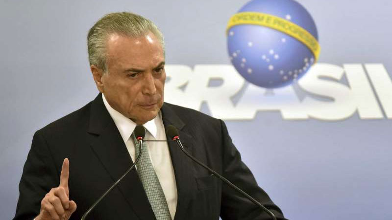 Brazil President Michel Temer refuses to resign Brazil President Michel Temer refuses to resign