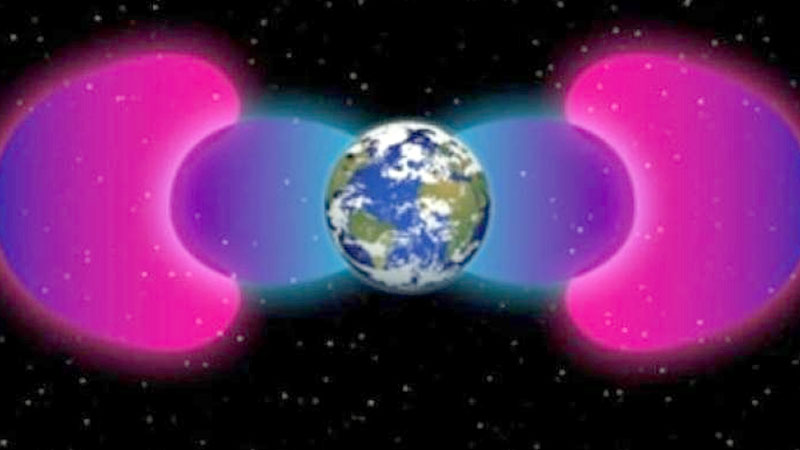 Man-made barrier around Earth prevents plan high-energy space radiation Man-made barrier around Earth prevents plan high-energy space radiation