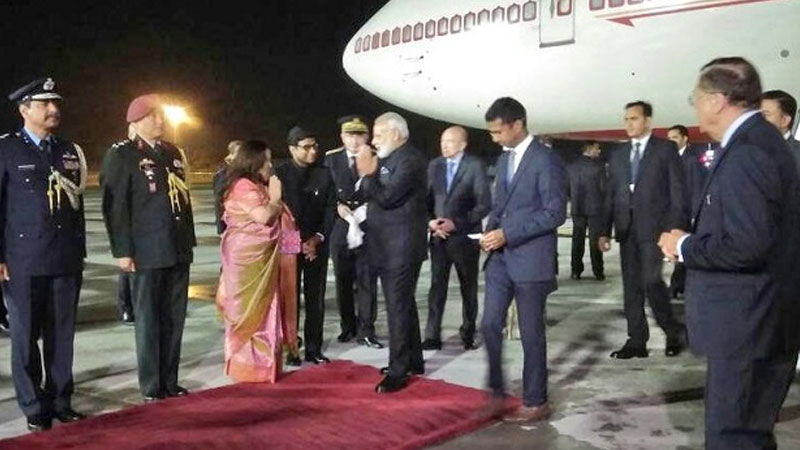 PM Narendra Modi reaches Paris for the final leg of Europe trip PM Narendra Modi reaches Paris for the final leg of Europe trip