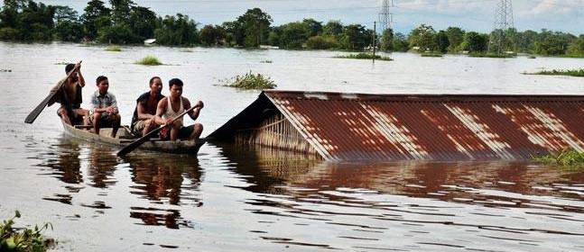 Floods and landslides hit Assam: 13,000 people affected across 28 villages in Assam's districts Floods and landslides hit Assam: 13,000 people affected across 28 villages in Assam's districts