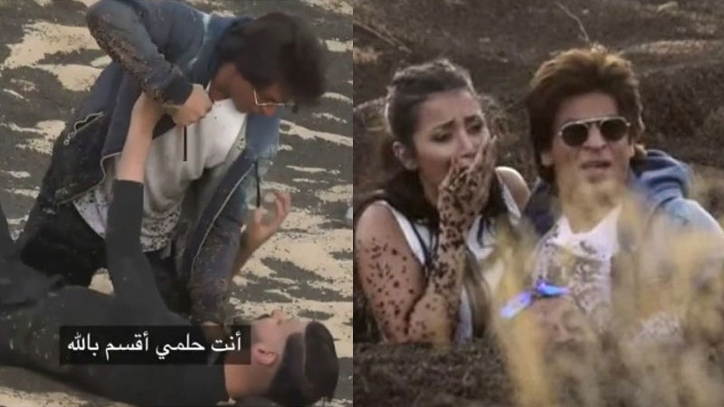 Video: Shah Rukh Khan loses cool during prank in Dubai, almost punches anchor Video: Shah Rukh Khan loses cool during prank in Dubai, almost punches anchor