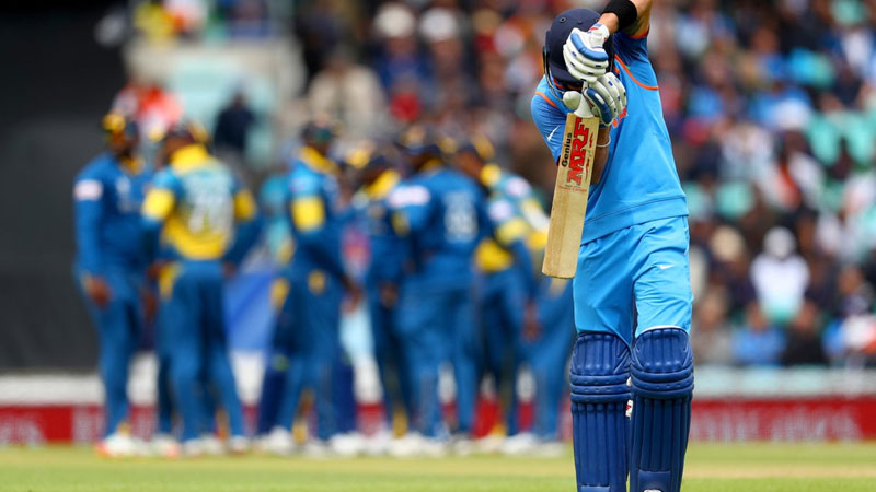 Champions Trophy: Virat Kohli gone for a duck for the first time since 2014 Champions Trophy: Virat Kohli gone for a duck for the first time since 2014