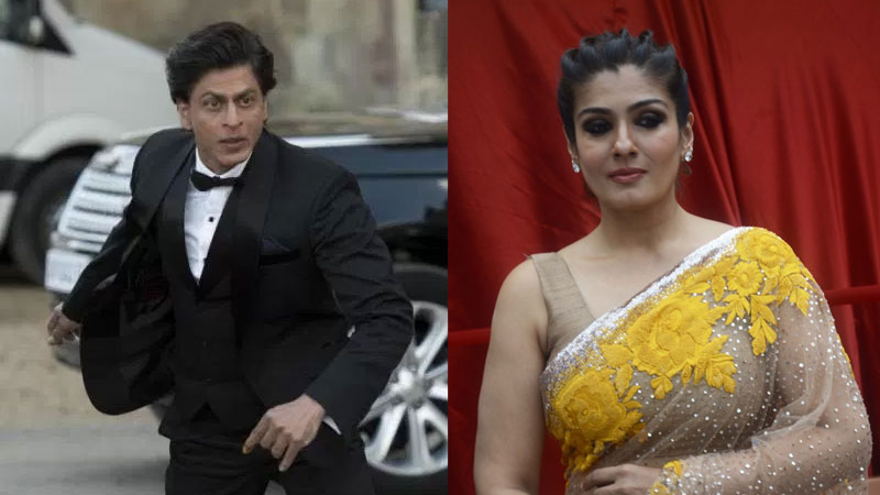 Fans on social media gets brutal with SRK, Raveena Fans on social media gets brutal with SRK, Raveena