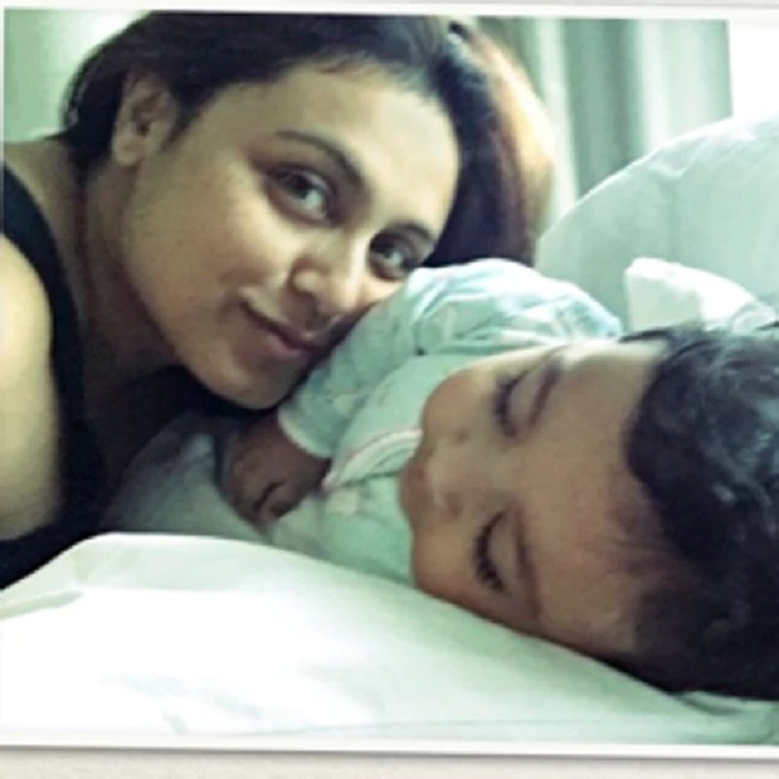 Rani Mukherji was recently spotted with her Adira Rani Mukherji was recently spotted with her Adira