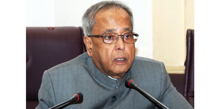 Pranab Mukherjee on Wednesday urged all Indians to turn yoga into a habit Pranab Mukherjee on Wednesday urged all Indians to turn yoga into a habit
