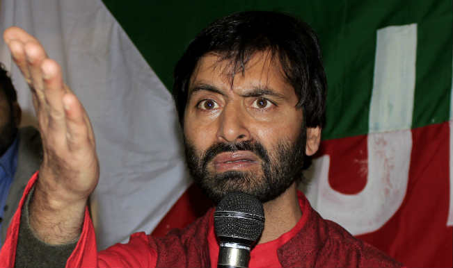 Jammu and Kashmir Liberation Front (JKLF) chief Yasin Malik was arrested Jammu and Kashmir Liberation Front (JKLF) chief Yasin Malik was arrested