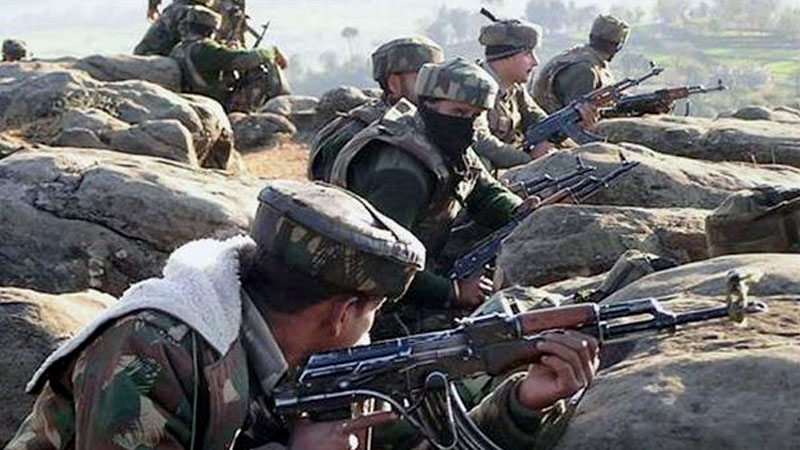 Indian Soldiers across Line of Control Indian Soldiers across Line of Control