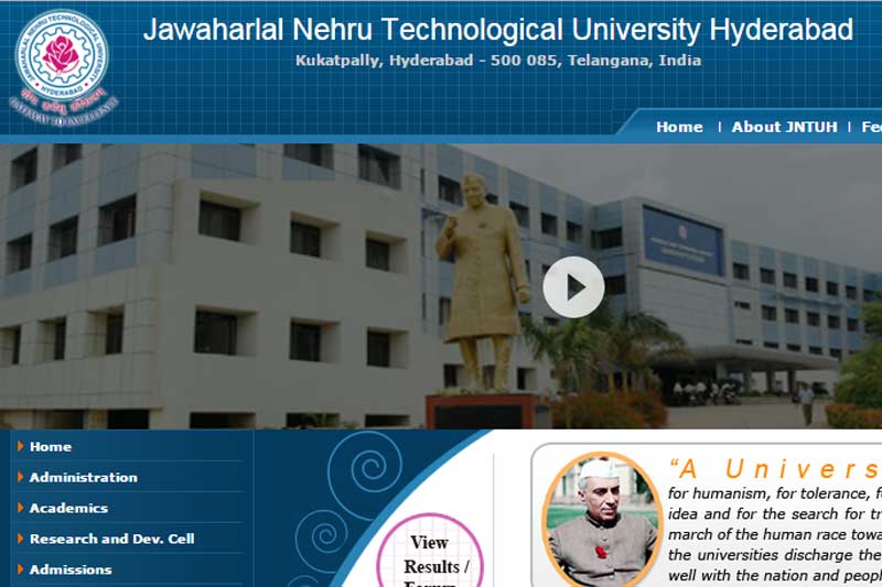 JNTUH B.Tech Results 2017 declared at @jntuhresults.in; Check results here JNTUH B.Tech Results 2017 declared at @jntuhresults.in; Check results here