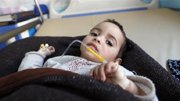 Cholera infection has killed 1,400 people and infected 218,798 others in Yemen in just two months Cholera infection has killed 1,400 people and infected 218,798 others in Yemen in just two months