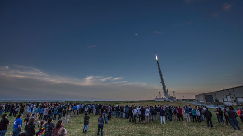 NASA successfully launches sounding rocket, creates artificial colourful clouds NASA successfully launches sounding rocket, creates artificial colourful clouds