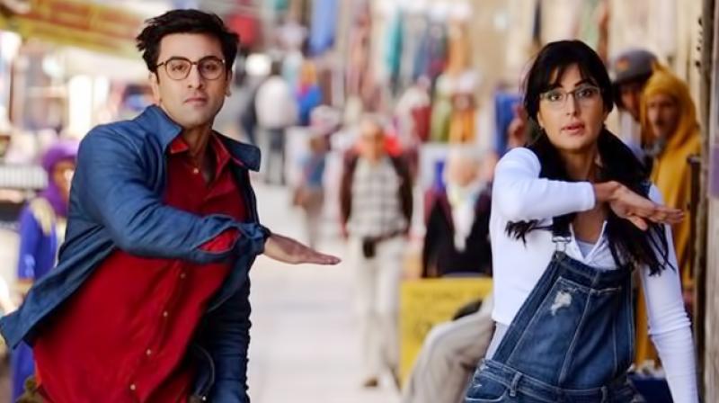 Ranbir Kapoor and Katrina Kaif in the movie Jagga Jasoos Ranbir Kapoor and Katrina Kaif in the movie Jagga Jasoos