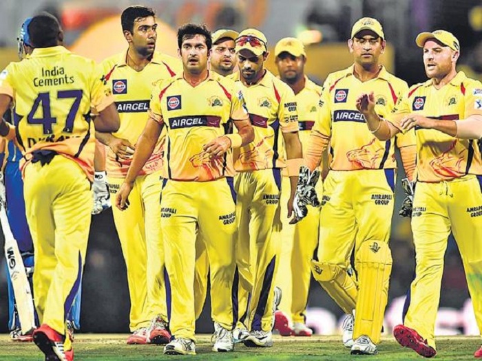 CSK in IPL and RR made a re-entry into the cash-rich Twenty20 cricket league CSK in IPL and RR made a re-entry into the cash-rich Twenty20 cricket league