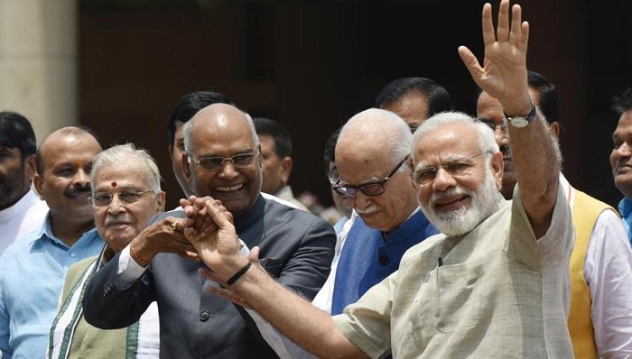 Narendra Modi thanked all political parties for dignified campaign for presidential election Narendra Modi thanked all political parties for dignified campaign for presidential election
