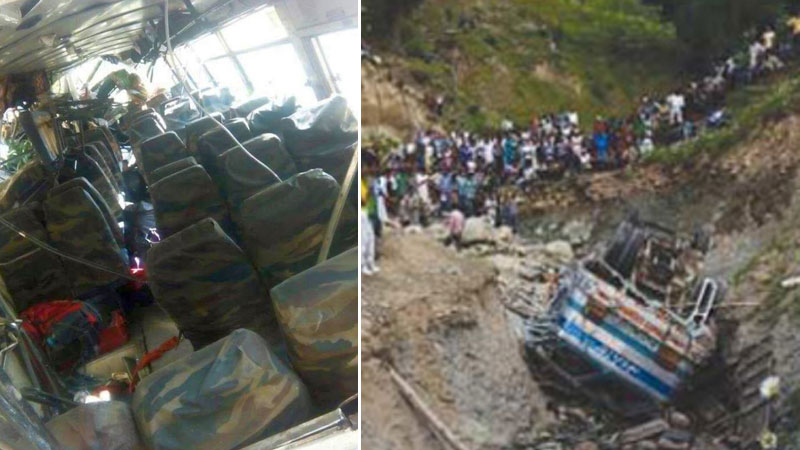 Bus accident in Amarnath Bus accident in Amarnath