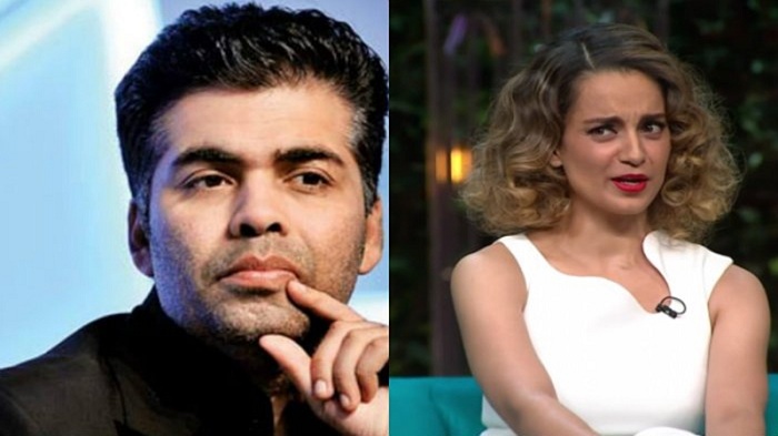 Karan Johar didn't shy away from raking up the nepotism debate Karan Johar didn't shy away from raking up the nepotism debate