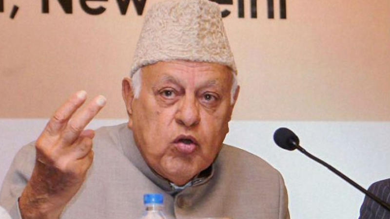 Farooq Abdullah takes oath as Lok Sabha member Farooq Abdullah takes oath as Lok Sabha member