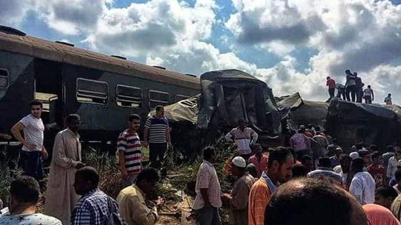 Train Collision in Egypt Train Collision in Egypt