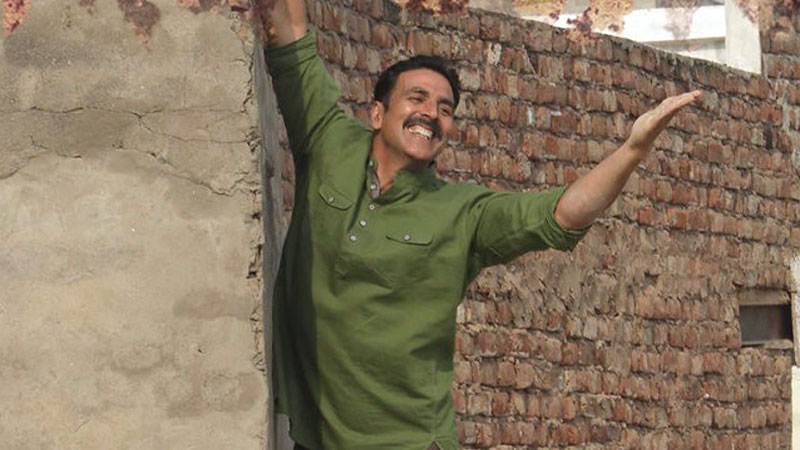 Akshay Kumar in a still from Toilet: Ek Prem Katha Akshay Kumar in a still from Toilet: Ek Prem Katha