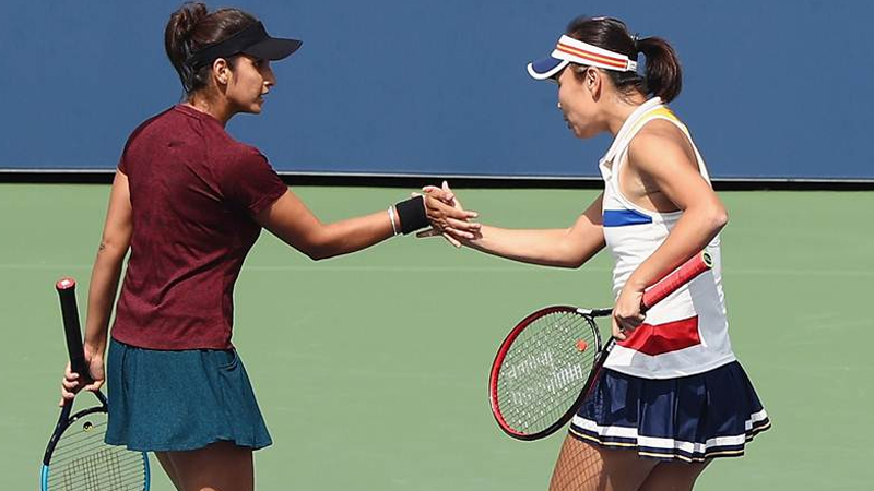Sania Mirza enters US Open doubles semi finals Sania Mirza enters US Open doubles semi finals