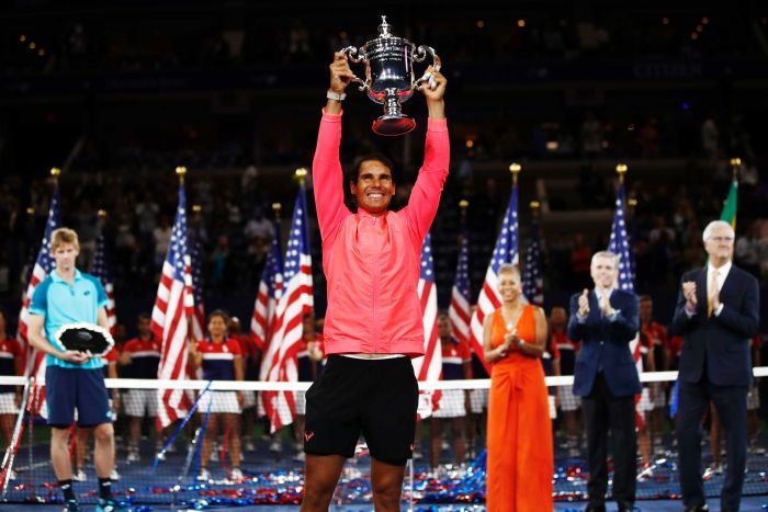 Rafael Nadal beats Kevin Anderson to win third US Open 2017 title Rafael Nadal beats Kevin Anderson to win third US Open 2017 title