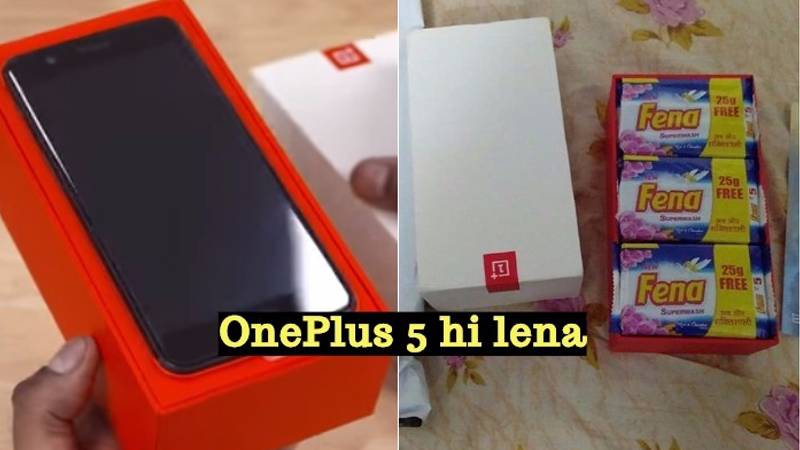 Amazon India delivers Fena bar instead of Oneplus 5 smartphone Amazon India delivers Fena bar instead of Oneplus 5 smartphone