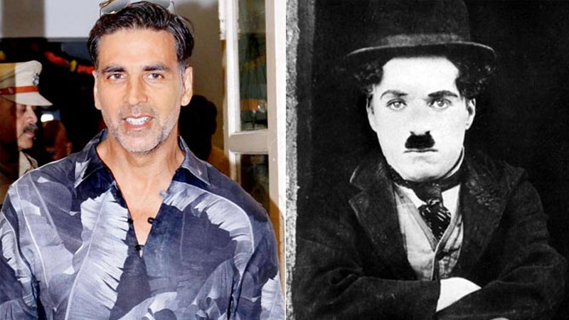 It's Charlie Chaplin who resides in Akshay Kumar's wallet It's Charlie Chaplin who resides in Akshay Kumar's wallet
