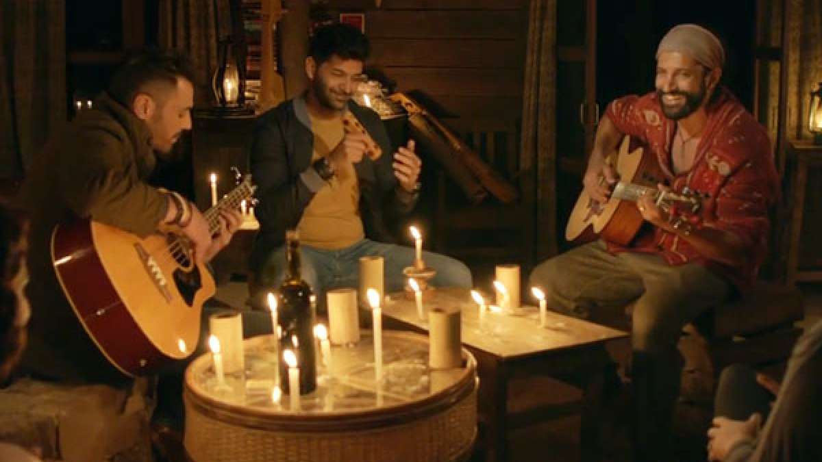 Rock On 2: Screen grab from Farhan Akhtar's Manzar Naya Rock On 2: Screen grab from Farhan Akhtar's Manzar Naya