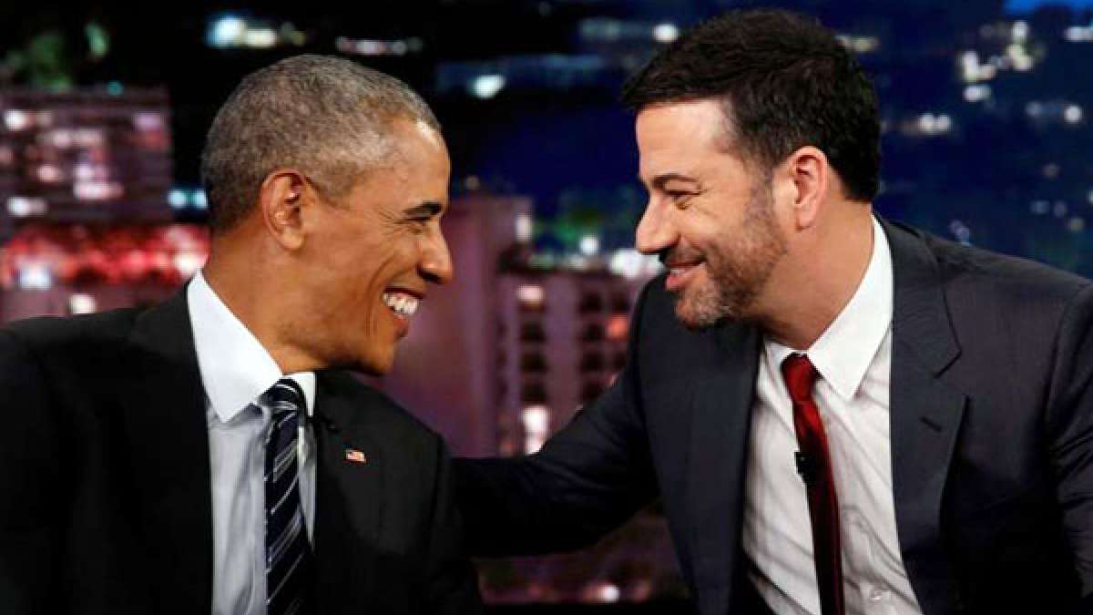 Barack Obama on Jimmy Kimmel Live Barack Obama on Jimmy Kimmel Live