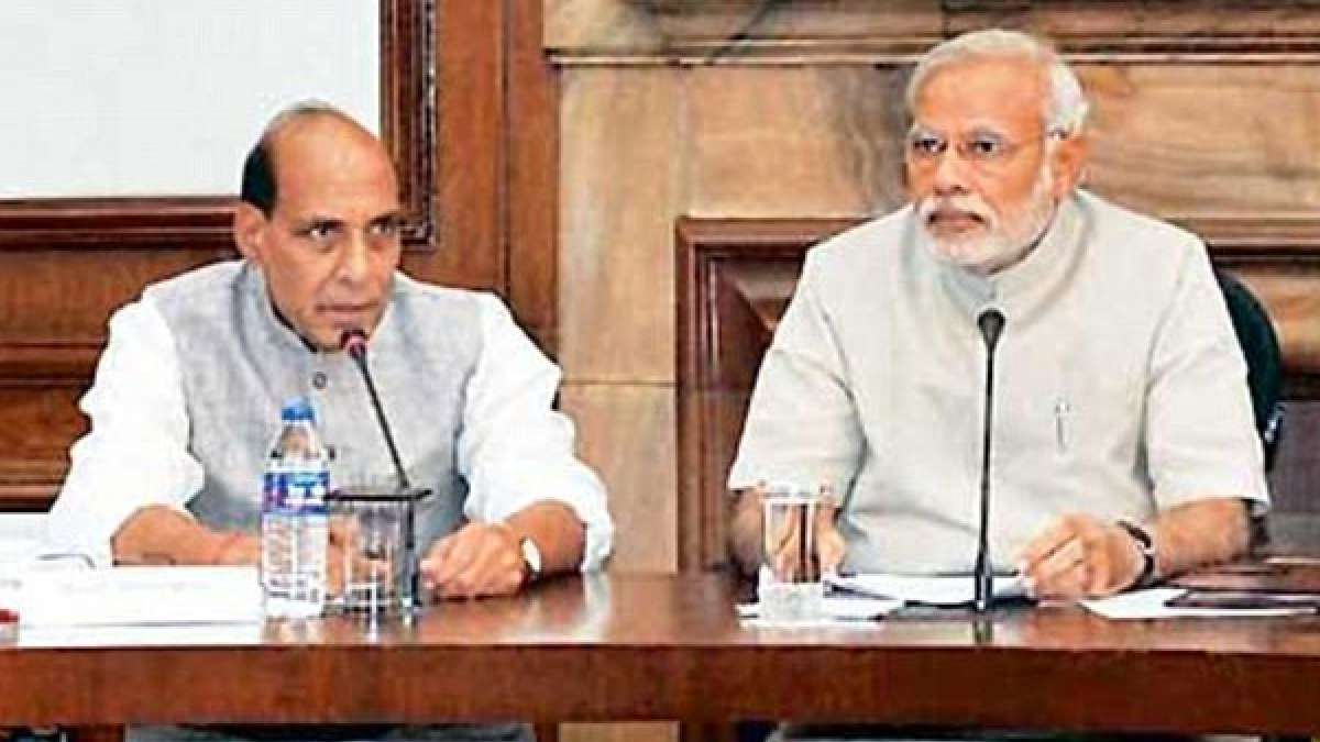 PM Narendra Modi with Home Minister Rajnath Singh PM Narendra Modi with Home Minister Rajnath Singh