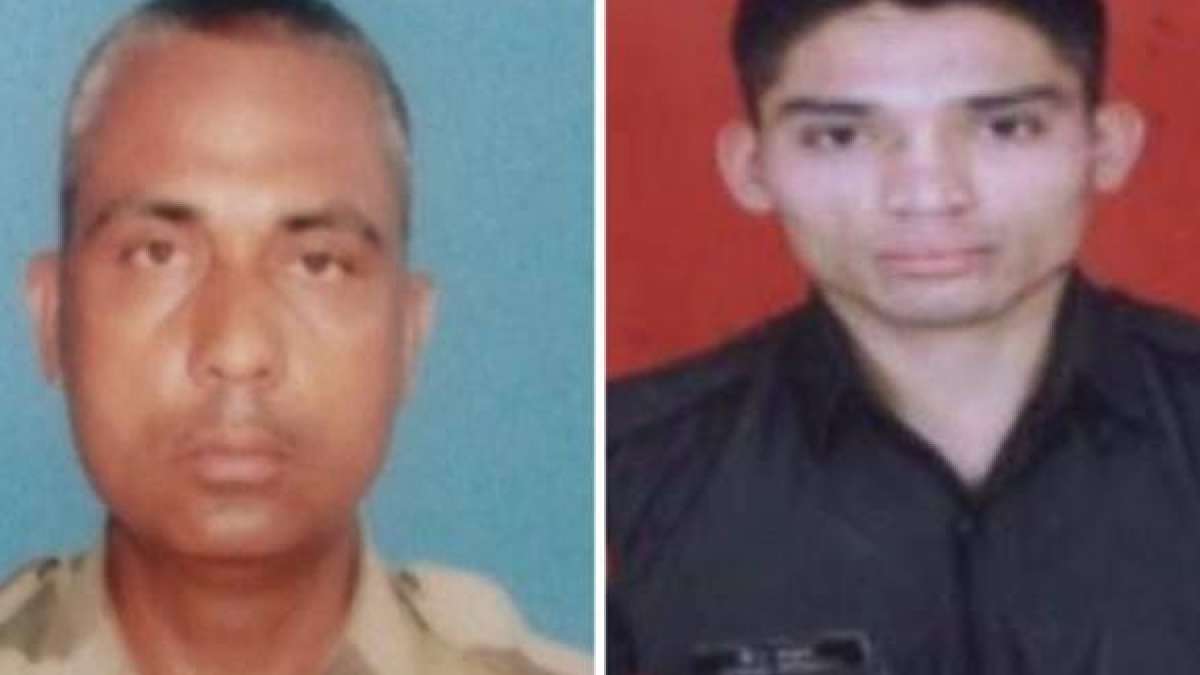 Indian soldiers Jitendra and Sandeep Rawat Indian soldiers Jitendra and Sandeep Rawat