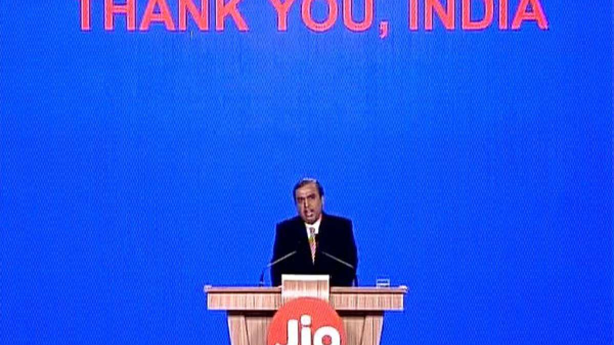 Mukesh Ambani talks about Reliance Jio and achievements Mukesh Ambani talks about Reliance Jio and achievements