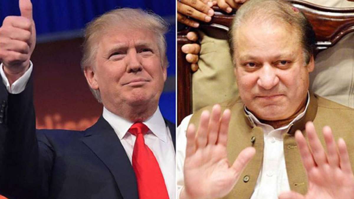 Donald Trump and Nawaz Sharif Donald Trump and Nawaz Sharif