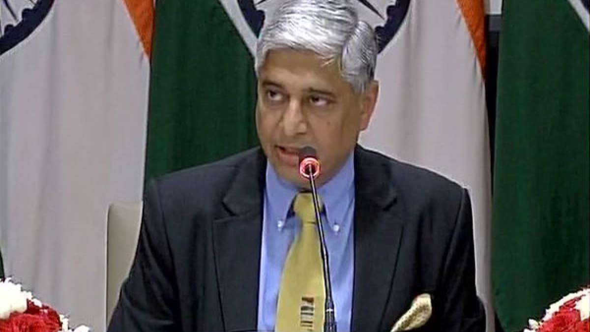 MEA spokesperson Vikas Swarup on Nagrota attack MEA spokesperson Vikas Swarup on Nagrota attack