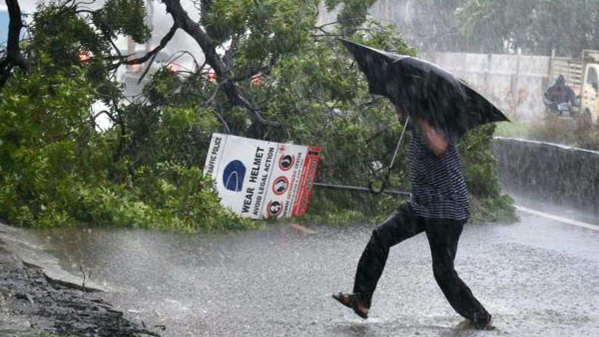 Cyclone Vardah makes landfall in Tamil Nadu Cyclone Vardah makes landfall in Tamil Nadu