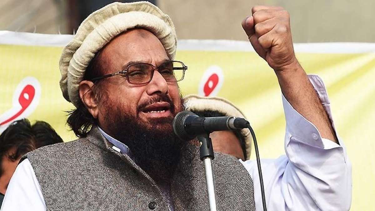 Jammat-ud-Dawah chief Hafiz Saeed during a rally Jammat-ud-Dawah chief Hafiz Saeed during a rally