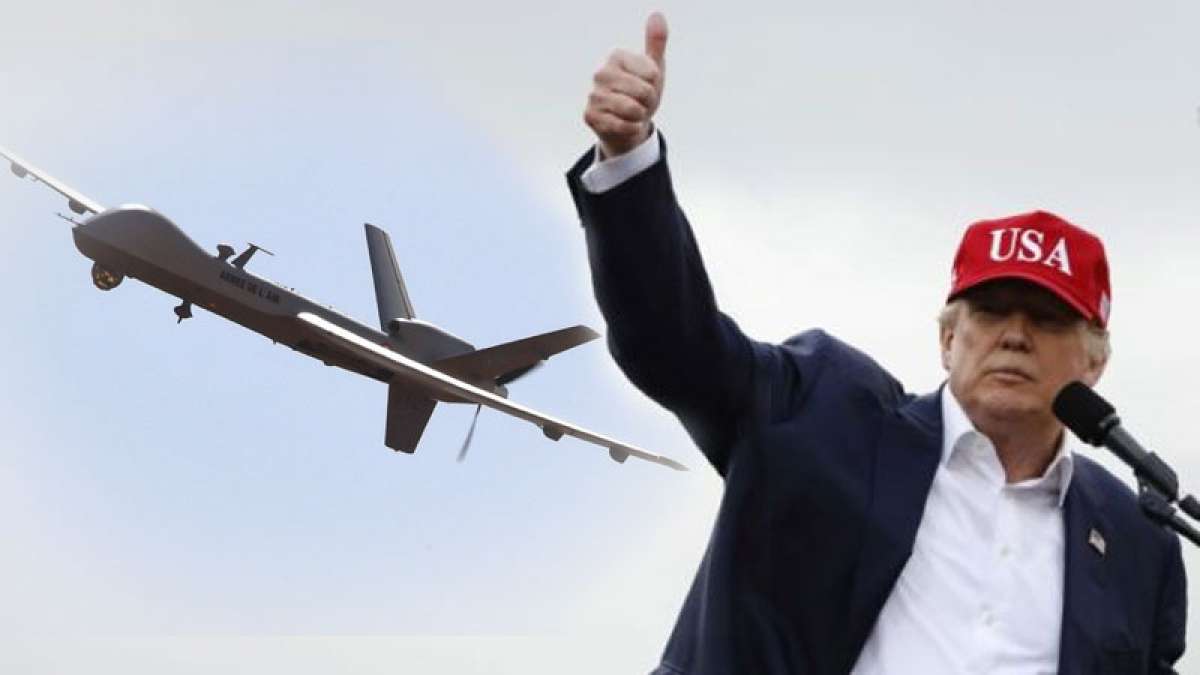 Donald Trump over US drone seized by China Donald Trump over US drone seized by China