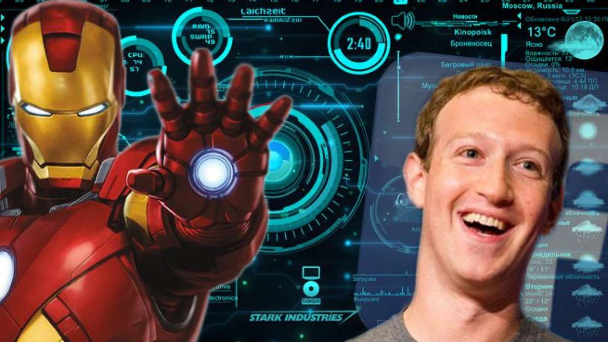 Mark Zuckerberg and Jarvis from Iron Man Mark Zuckerberg and Jarvis from Iron Man