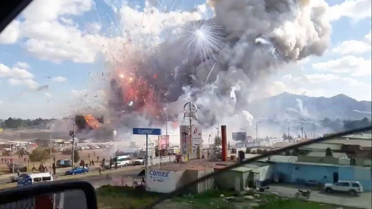 Mexico Fire Explosion Mexico Fire Explosion