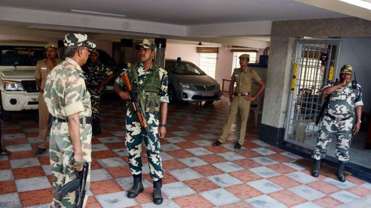 Income Tax raid at TN chief secretary P Rama Rao Income Tax raid at TN chief secretary P Rama Rao