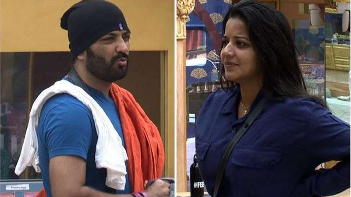 Mona Lisa and Manu Punjabi in Bigg Boss 10 Mona Lisa and Manu Punjabi in Bigg Boss 10