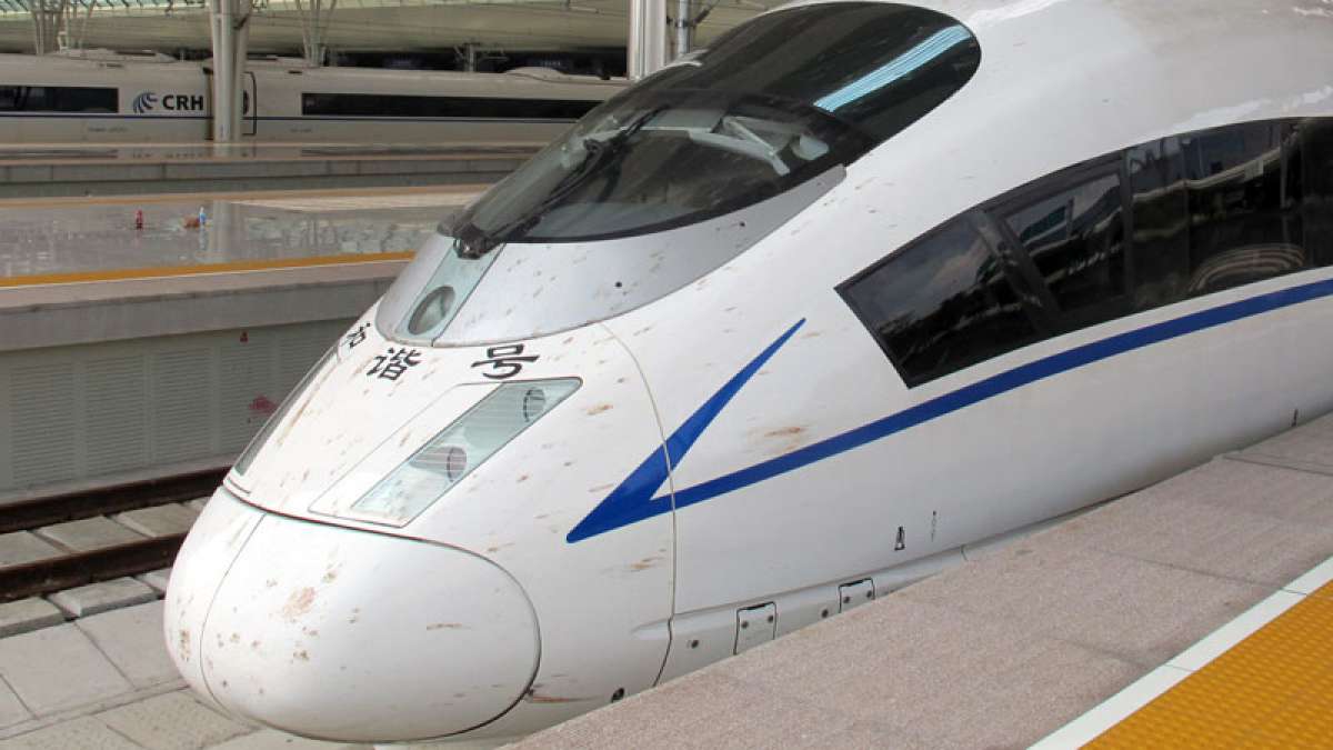 Bullet train in China Bullet train in China