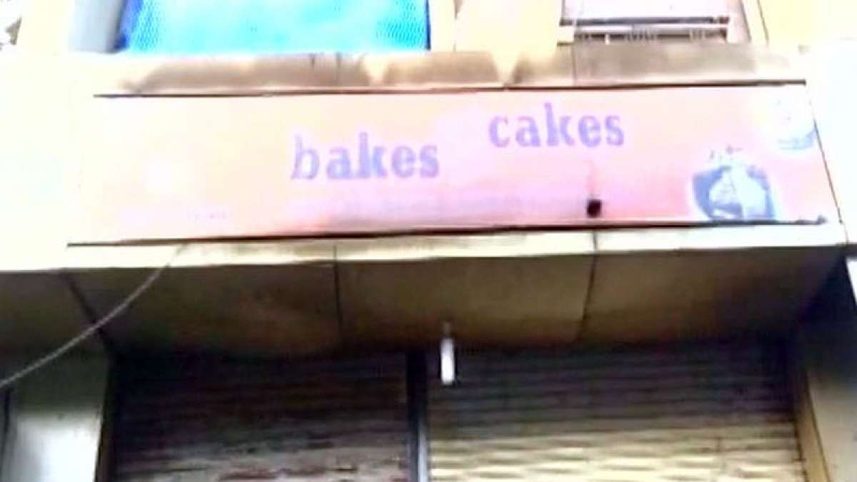 Fire in Bakes and Cakes bakery in Pune Fire in Bakes and Cakes bakery in Pune