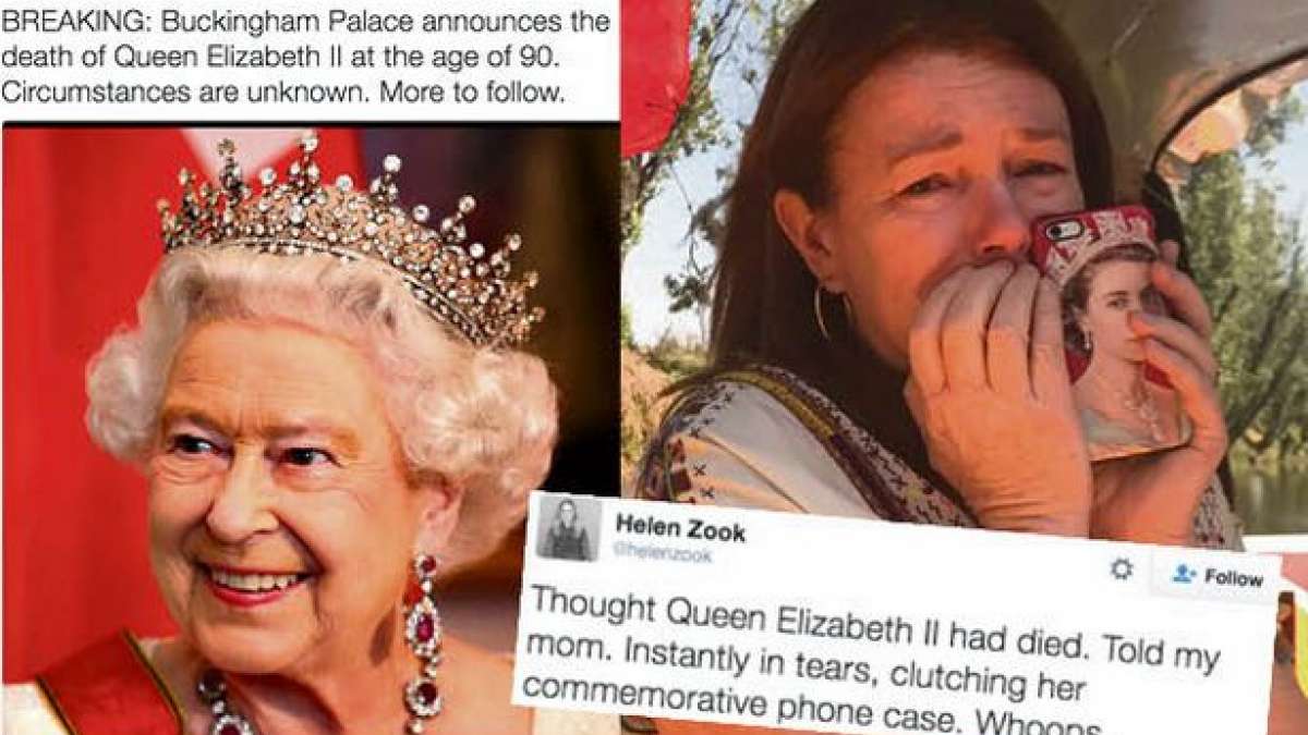 Queen Elizabeth II death hoax Queen Elizabeth II death hoax