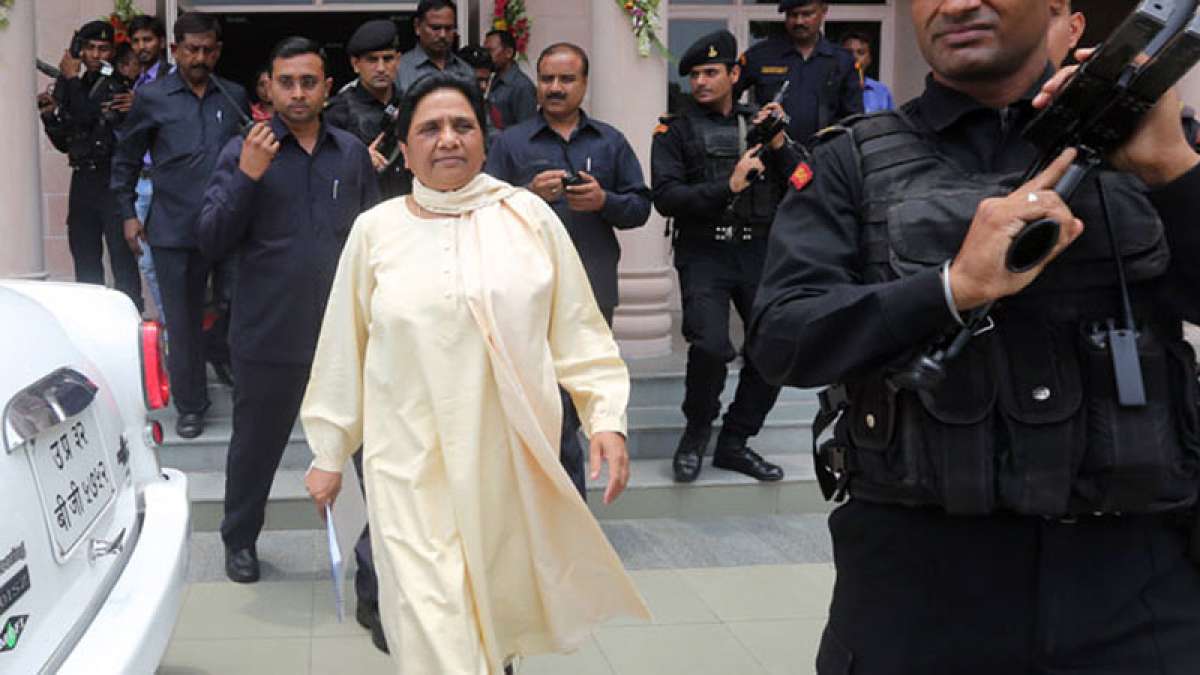 BSP supremo accuses Modi government of working against Dalits in Uttar Pradesh BSP supremo accuses Modi government of working against Dalits in Uttar Pradesh