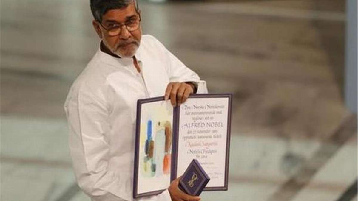 Kailash Satyarthi's Nobel Prize replica and citation recovered, 3 arrested in Delhi Kailash Satyarthi's Nobel Prize replica and citation recovered, 3 arrested in Delhi