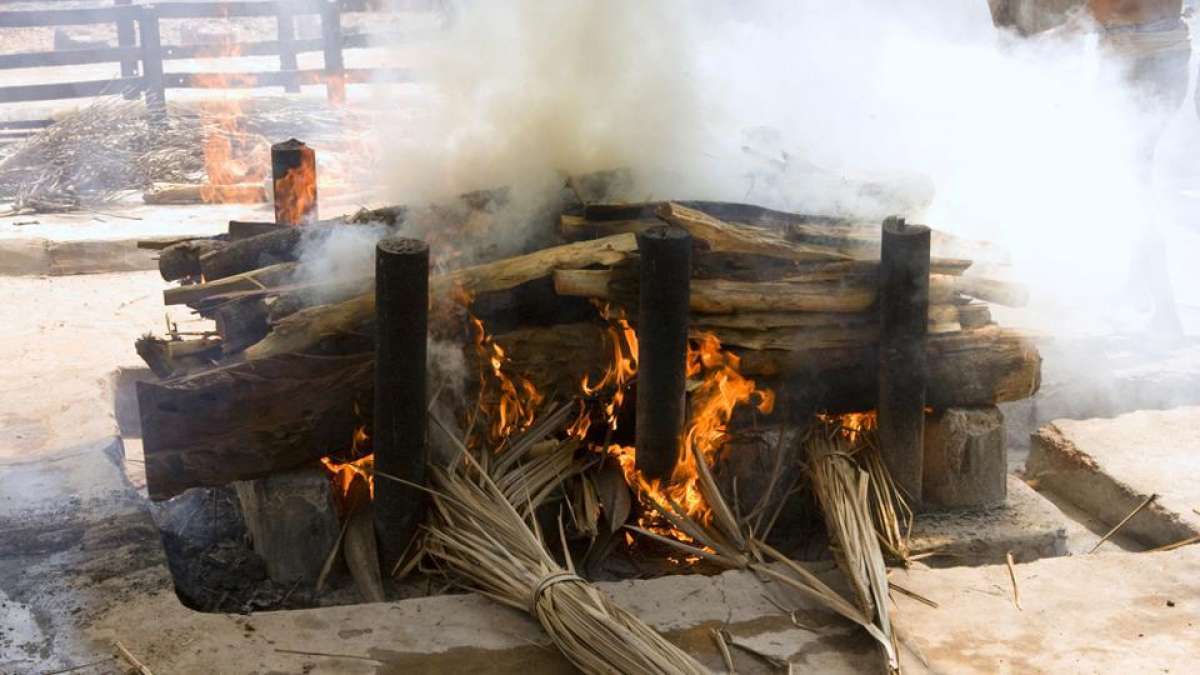 Woman burnt alive Woman burnt alive